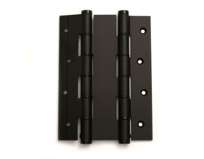 Afbeeldingen van Deurveerscharnier dubbel ALU zwart 180/40MM