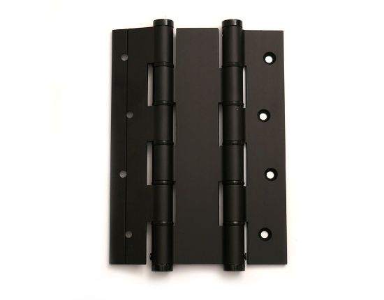 Afbeeldingen van Deurveerscharnier dubbel ALU zwart 180/40MM