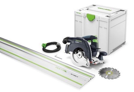 Afbeeldingen van FESTOOL Handcirkelzaag HK 55 EBQ-Plus-FS 160MM 1200W met geleiderail
