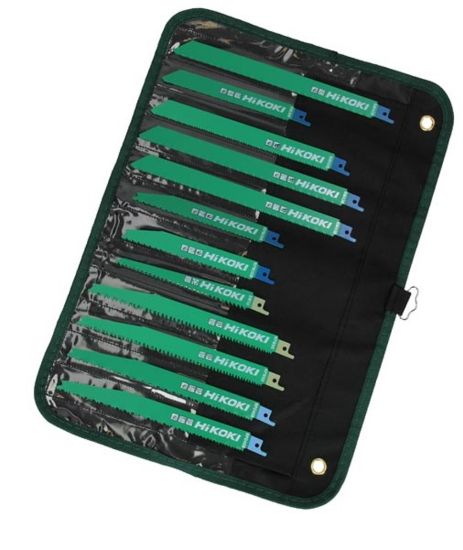 Afbeeldingen van Foedraal assortiment schrobzaagbladen 12x