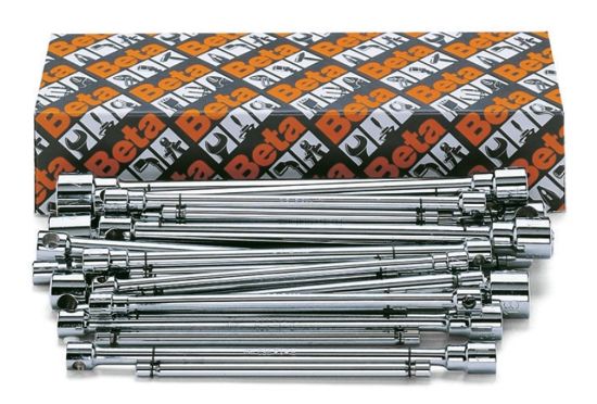 Afbeeldingen van BETA T-soksleutelset 7-19MM 950/S9 9x