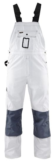 Afbeeldingen van BLÅKLÄDER Bretelbroek 2611 wit C144