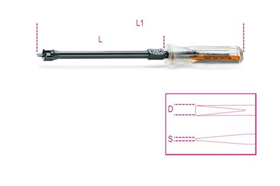 Afbeeldingen van BETA Klemsleufschroevendraaier 1250 5X150