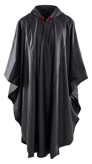 Afbeeldingen van BLÅKLÄDER Regenponcho LEVEL 1 4309 zwart L/XL