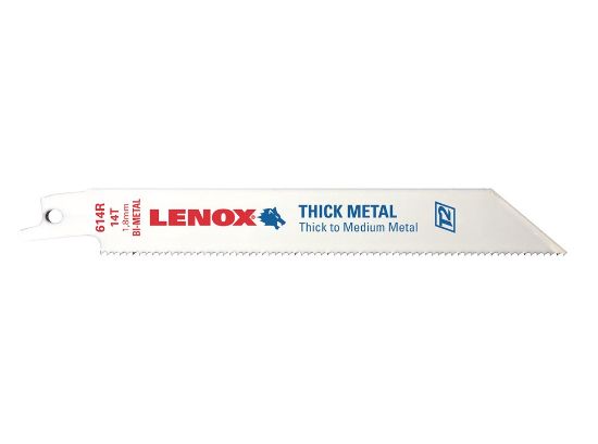 Afbeeldingen van LENOX Reciprozaagblad metaal PB 614R 152X19X0,9MM 14 TPI 5x