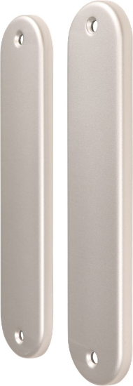 Afbeeldingen van OXLOC Kortschild blind Pisa aluminium