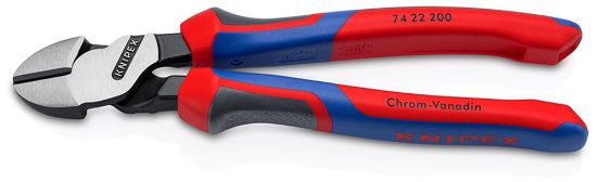 Afbeeldingen van KNIPEX Kracht zijsnijtang 12° 7422200 DIN5749