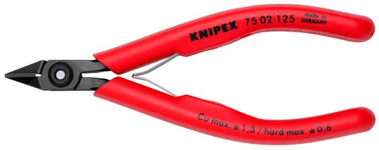 Afbeeldingen van KNIPEX Zijsnijtang elektro 7502125 DIN9654