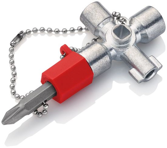 Afbeeldingen van KNIPEX Schakelkastsleutel kort 001102 