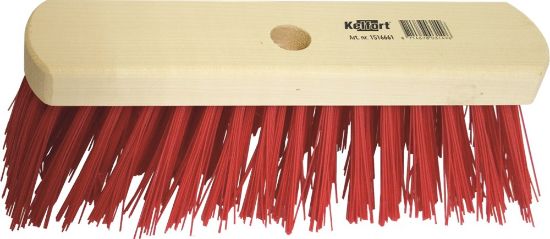 Afbeeldingen van KELFORT Straatbezem blank plat hout nylon 350MM