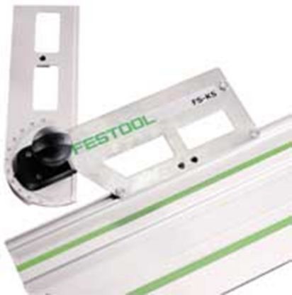Afbeeldingen van FESTOOL Combizwaaihaak FS-KS t.b.v. FS/2-rail tussen 0 en 180°