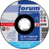Afbeeldingen van FORUM Slijpschijf recht RVS X-LOCK 125X1,0MM