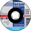 Afbeeldingen van FORUM Schuurschijf gebogen RVS X-LOCK 115X6MM