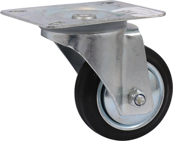 Afbeeldingen van KELFORT Zwenkwiel EV rubber velg 80MM