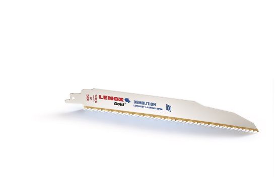 Afbeeldingen van LENOX Reciprozaagblad gold POWER ARC 12110G 305X25X1,1MM 10 TPI 5x