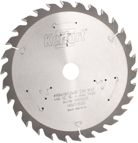 Afbeeldingen van KELFORT Cirkelzaagblad HM 168X1,8X20MM Z=30 FWS