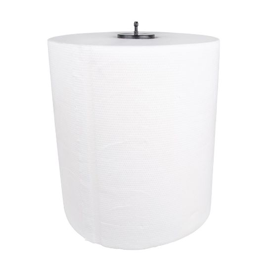 Afbeeldingen van Handdoekrol 2-laags cellulose wit 21CM 140M