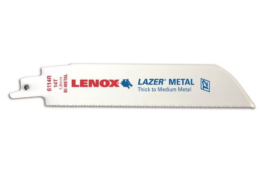 Afbeeldingen van LENOX Reciprozaagblad lazer PB 152X25X0,9MM 14 TPI 5x