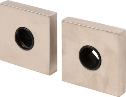 Afbeeldingen van OXLOC Rozet met krukgat RVS vierkant 52X11MM