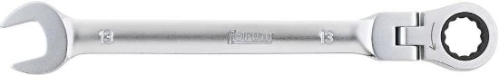 Afbeeldingen van FORUM Ringratelsteeksleutel met scharnierkop 13MM