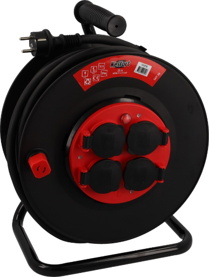 Afbeeldingen van KELFORT Kabelhaspel neopreen H07RN-F3 3X2,5MM² 25M