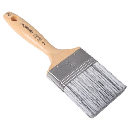 Afbeeldingen van COPENHAGEN PRO Platte kwast 5* synthetisch haar met FSC houten steel 3