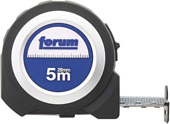 Afbeeldingen van FORUM Zakrolmaat staalband 25MM 5M