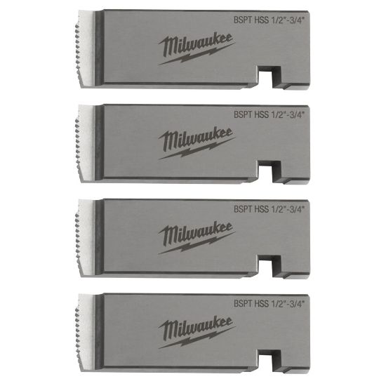 Afbeeldingen van MILWAUKEE Pijpdraadsnijder matrijs PTR2D ½"-¾" BSPT HSS