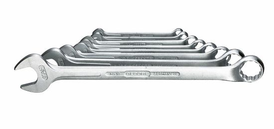Afbeeldingen van GEDORE Ringsteeksleutelset ⅜-1" 1 B-08A 8x