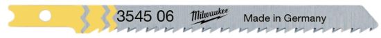 Afbeeldingen van MILWAUKEE Decoupeerzaagblad U-schacht hout A5053 75X2,5MM 5x