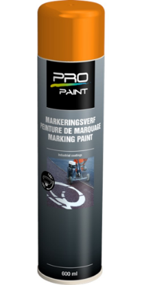 Afbeeldingen van PRO-PAINT Markeringsverf oranje 600ML
