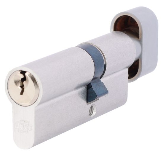 Afbeeldingen van OXLOC Knopcilinder dubbel O3 veiligheidsprofielcilinder 45/30MM