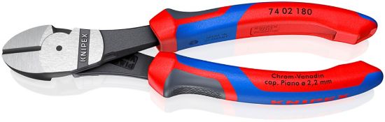 Afbeeldingen van KNIPEX Kracht zijsnijtang 7402180 DIN5749 180MM