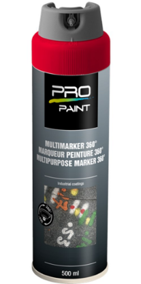 Afbeeldingen van PRO-PAINT Multimarker 360° fluor rood 500ML
