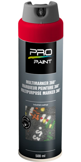 Afbeeldingen van PRO-PAINT Multimarker 360° fluor rood 500ML