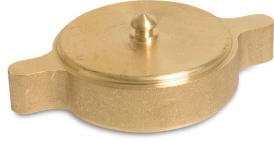 Afbeeldingen van PROFEC Eindkap nr.308 messing 2" binnendraad 40bar