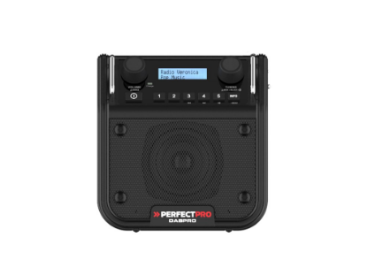 Afbeeldingen van PERFECTPRO Bouwradio DABPRO DAB+/FM/Bluetooth oplaadbaar IP54