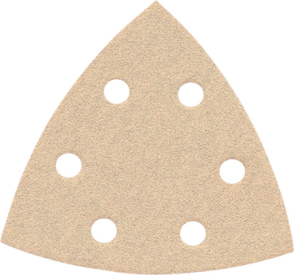 Afbeeldingen van KELFORT Klitschuurschijf DELTA wit 6-gat K80 10x