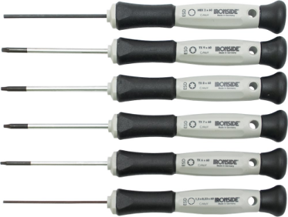 Afbeeldingen van IRONSIDE Precisieschroevendraaierset TX-HEX 6x