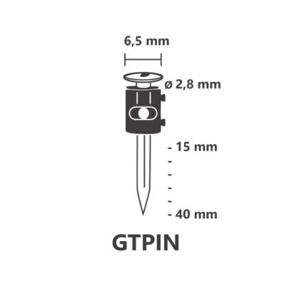 Afbeeldingen van KITPRO BASSO Betonspijkers staal GTPIN40 XT 1000x