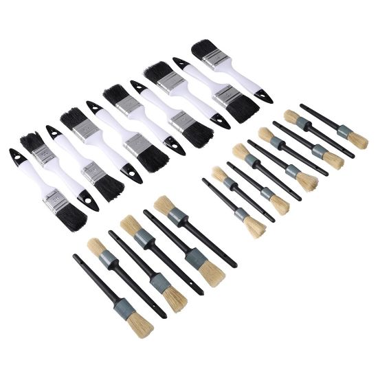 Afbeeldingen van COPENHAGEN PRO Kwastenset wegwerp 25x