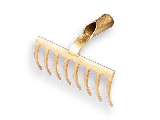 Afbeeldingen van Tuinhark 8-tands open dul zonder steel