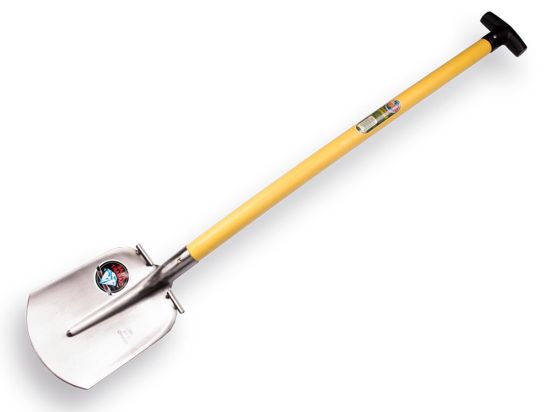 Afbeeldingen van Steekbats 1/4 000 ronde opstap & steel 95CM