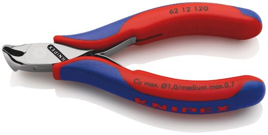 Afbeeldingen van KNIPEX Voorsnijtang elektro schuin 6212120 DIN9654