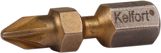 Afbeeldingen van KELFORT Schroefbit ¼" Bitflex TIN PZ1 25MM