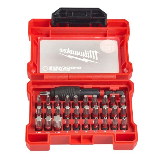 Afbeeldingen van MILWAUKEE Schroefbitset SHOCKWAVE TORX 32x