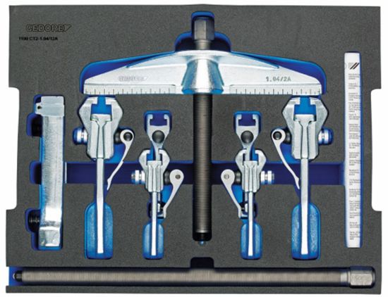 Afbeeldingen van GEDORE Trekkerset binnen-/buiten in 2/2 CT-module t.b.v. L-BOXX 136