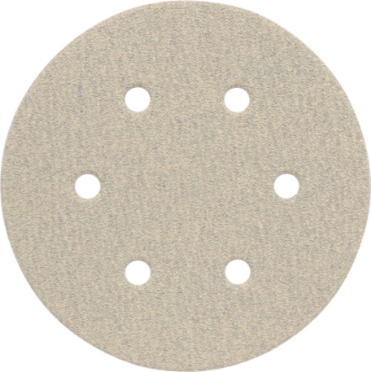 Afbeeldingen van KELFORT Klitschuurschijf wit 6-gat 150MM K60 10x