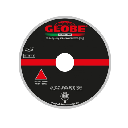 Afbeeldingen van GLOBE Afbraamschijf G0123 A24-30-36-R 125X6,5X22,2MM
