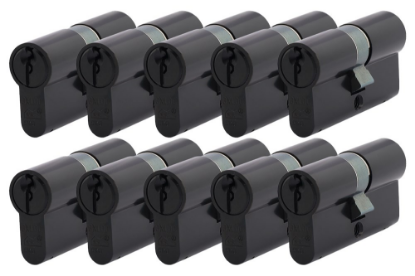 Afbeeldingen van OXLOC Profielcilinder dubbel O5 zwart 30/30MM P10 SKG**